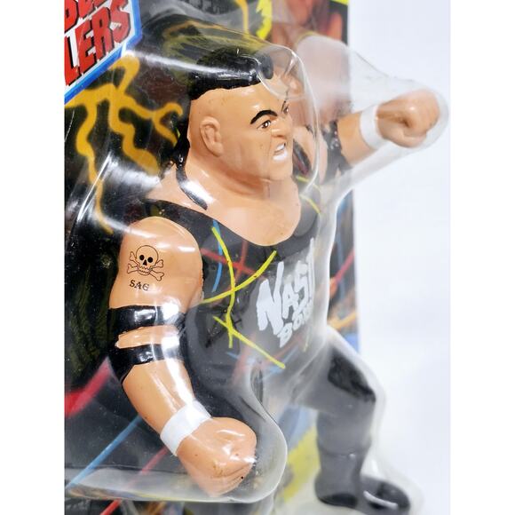 WCW The Nasty Boys Tag Team Wrestlers 1994 Jerry Sags & Brain Knobs Unopened - Picture 16 of 16